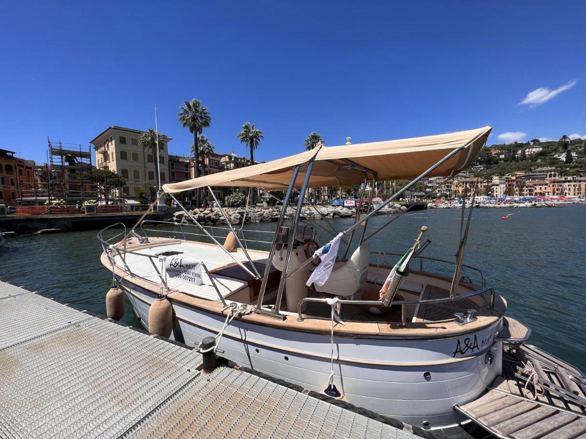 Mazzini 12 Very Central Apartment With Private Garage, Air Conditioning, Wifi, Just 50 Meters From The Beach Rapallo Eksteriør bilde