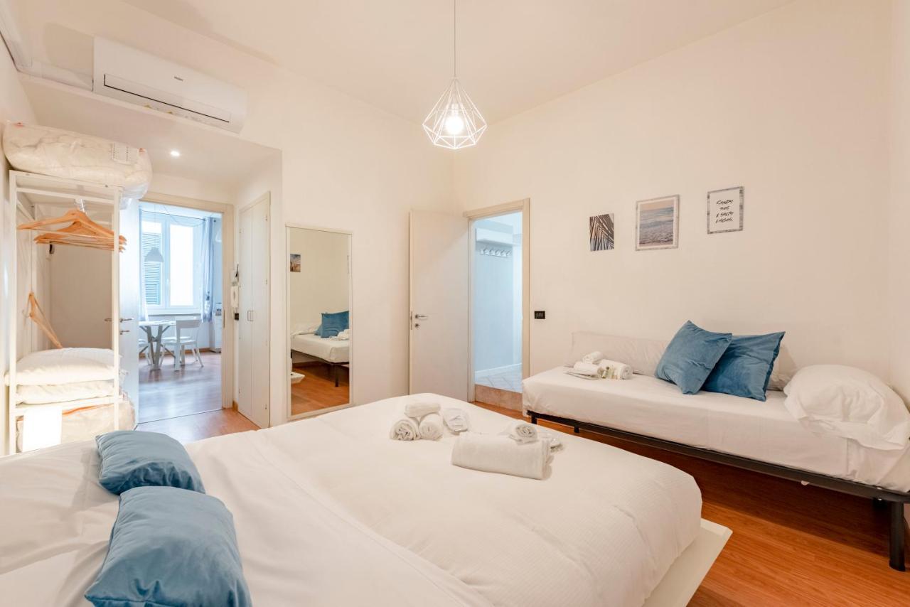 Mazzini 12 Very Central Apartment With Private Garage, Air Conditioning, Wifi, Just 50 Meters From The Beach Rapallo Eksteriør bilde
