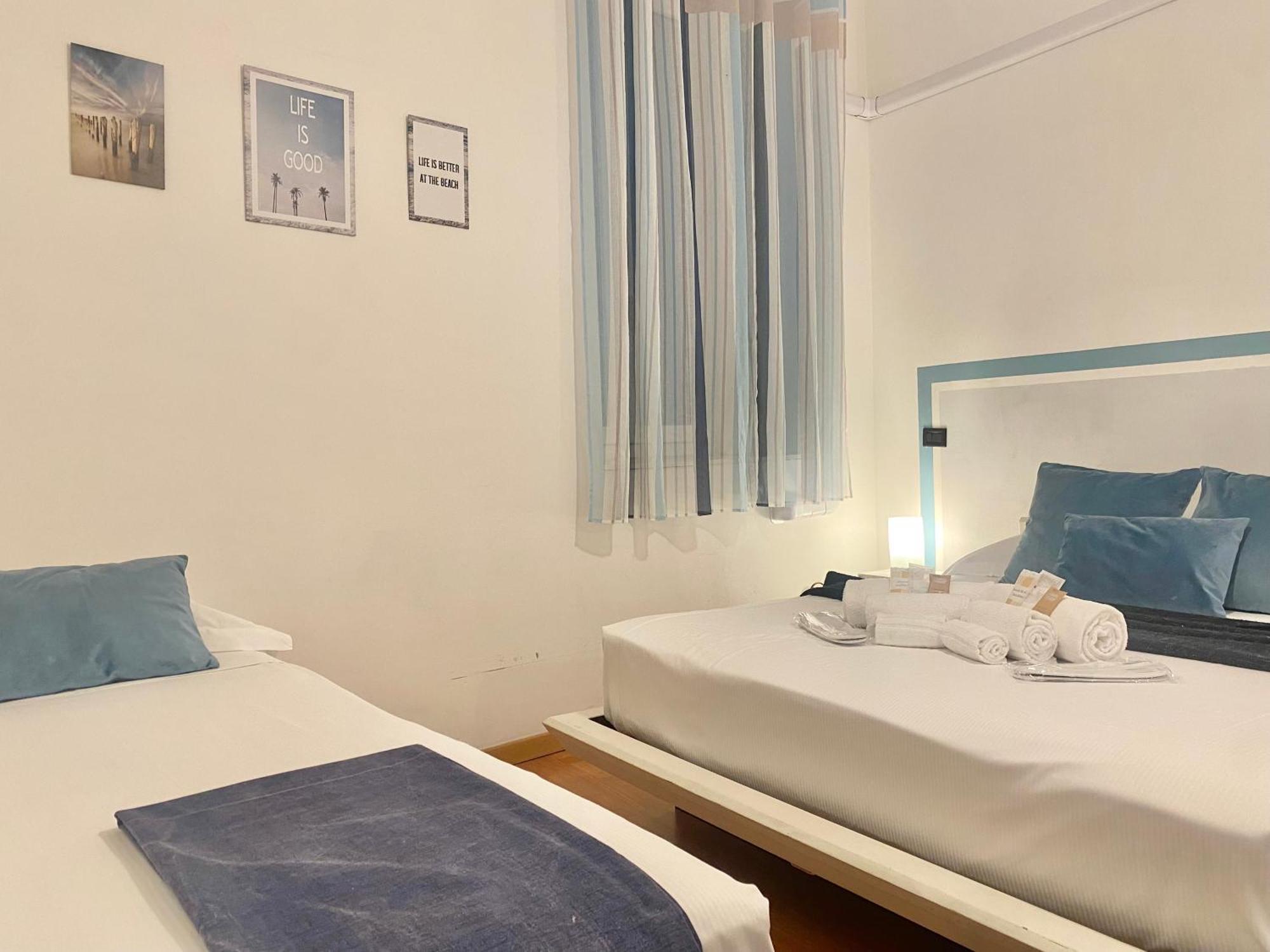 Mazzini 12 Very Central Apartment With Private Garage, Air Conditioning, Wifi, Just 50 Meters From The Beach Rapallo Eksteriør bilde